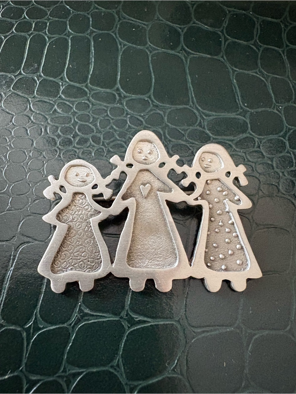 Cynthia Webb Three Sisters Sterling Silver Pin/Brooch
